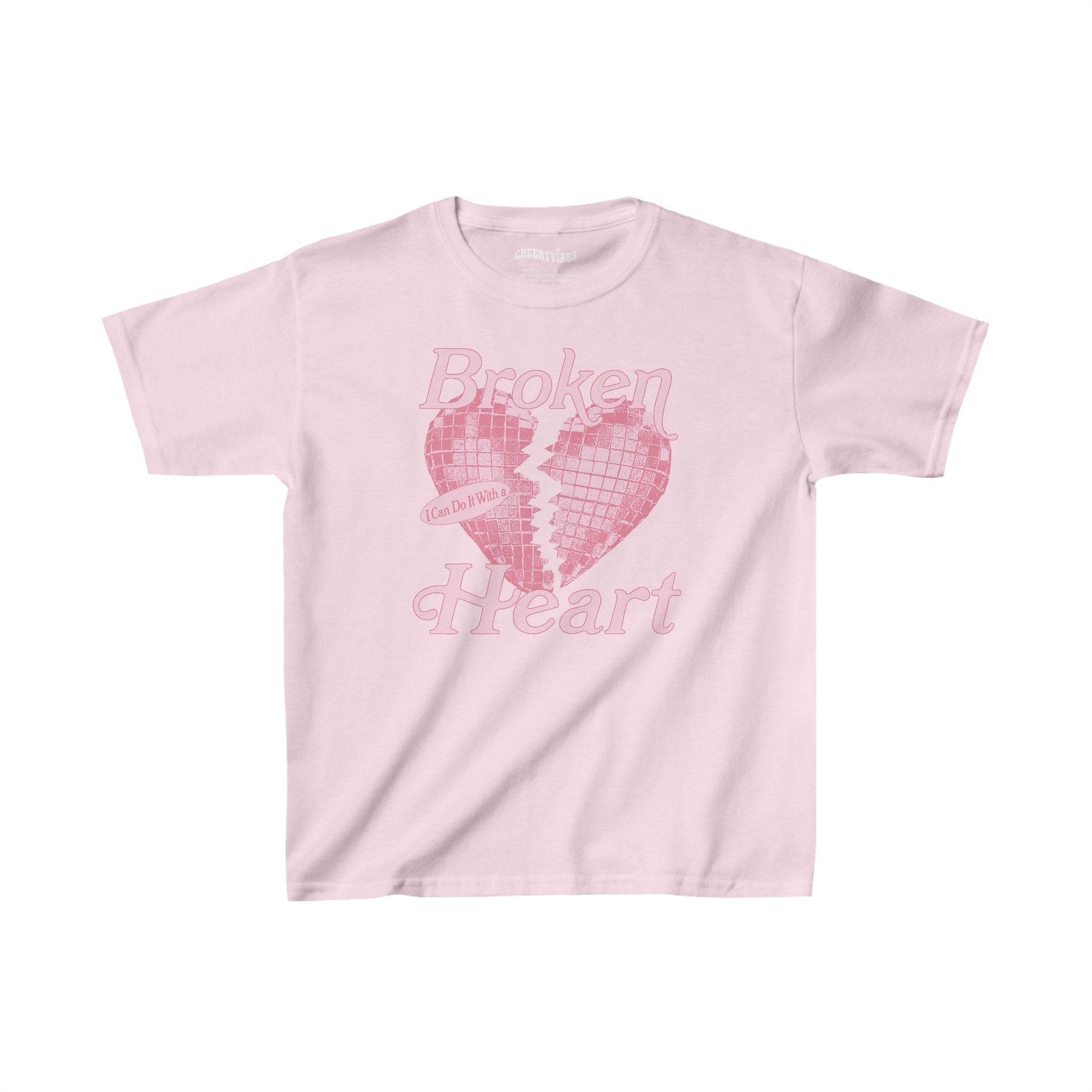 I can do it with a broken heart baby tee - CheeryVibes