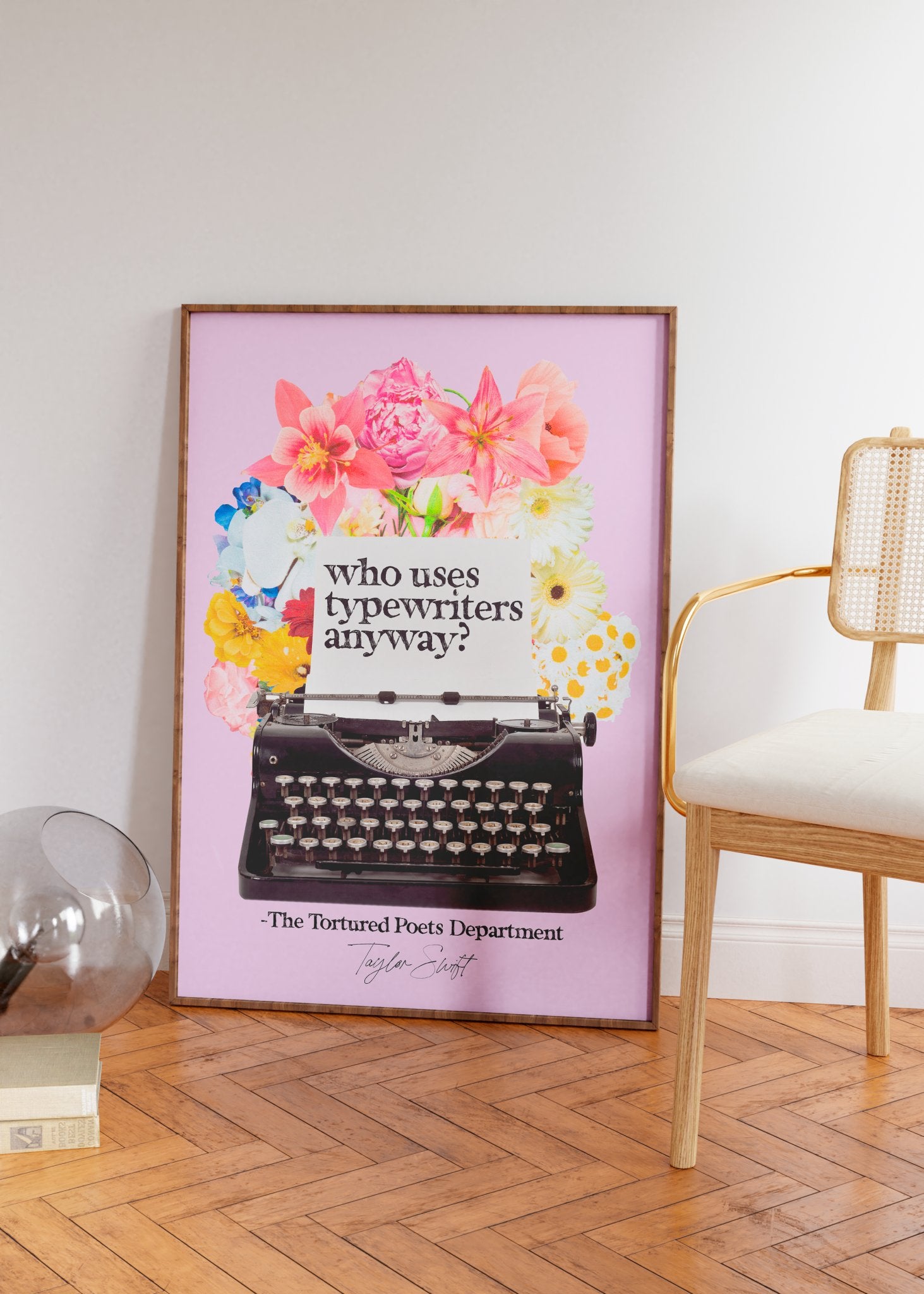 Tortured Poets Dept Member poster | Taylor Swift | Vintage minimalist poster gallery wall art | Swiftie gift bedroom or dorm decor - CheeryVibes